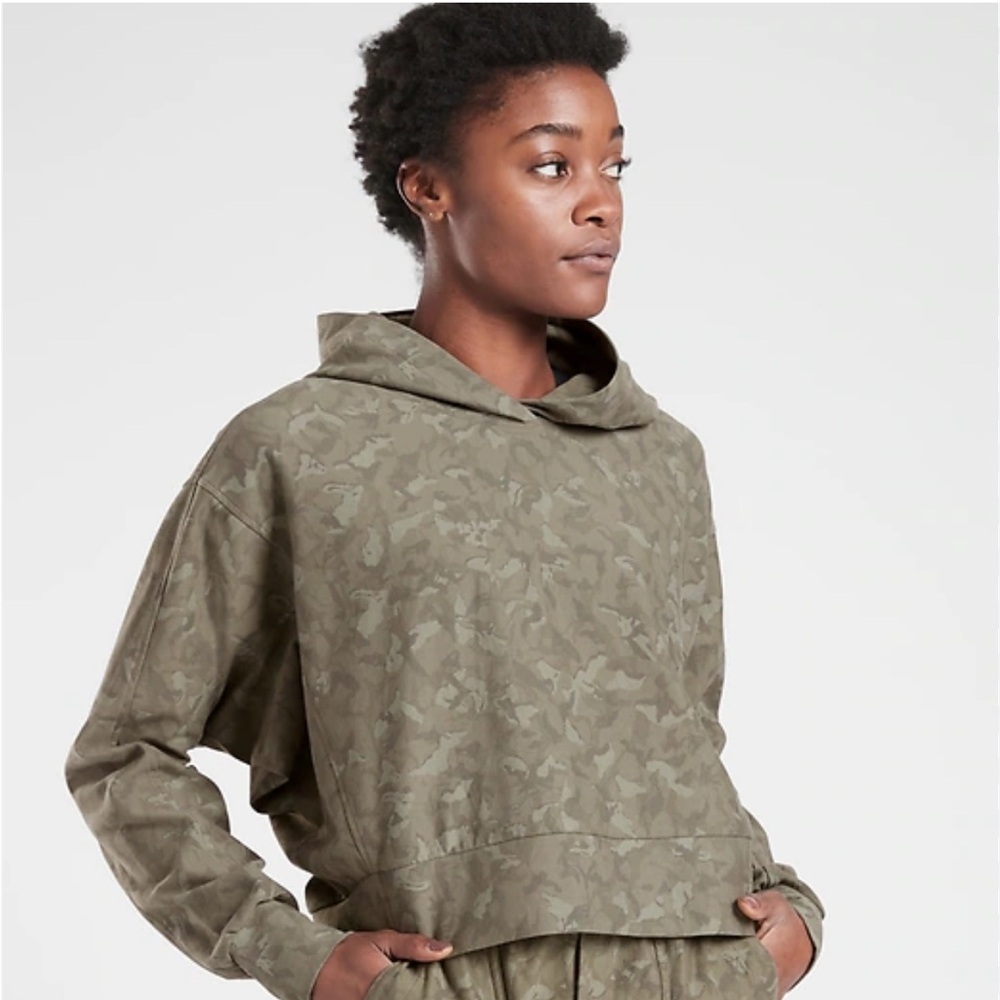 Athleta Camouflage Hoodie, size women’s medium